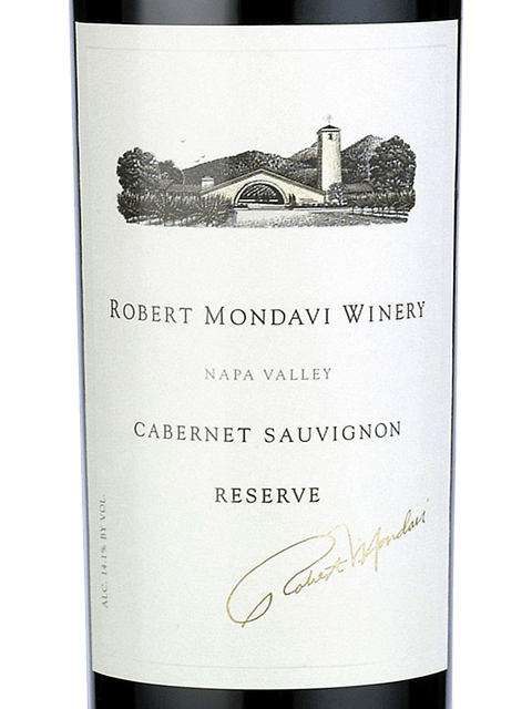 Robert Mondavi Winery Reserve Cabernet Sauvignon 2018