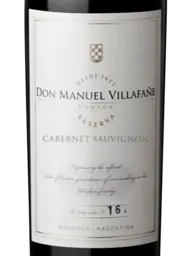Don Manuel Villafañe Reserva Cabernet Sauvignon 2021