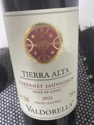 Valdorella Tierra Alta Cabernet Sauvignon 2021