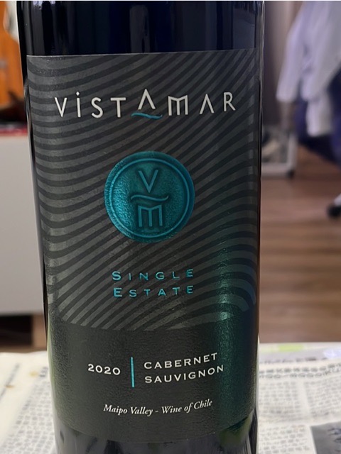 Vistamar Single Estate Cabernet Sauvignon 2020