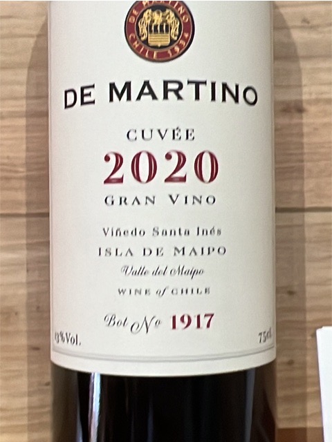 De Martino Cuvée Gran Vino 2020