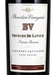 Beaulieu Vineyard (BV) Georges De Latour Private Reserve Cabernet Sauvignon
