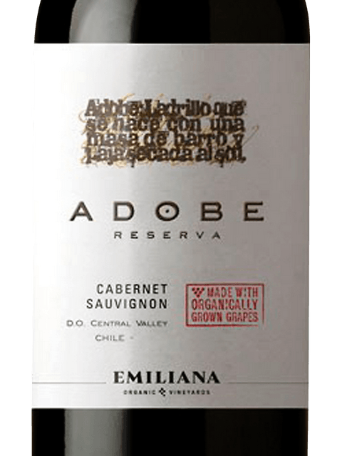 Emiliana Adobe Cabernet Sauvignon (Reserva)