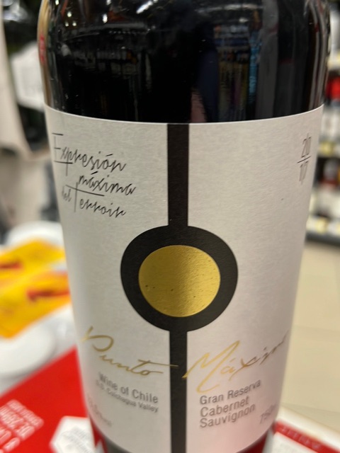 Punto Máximo Gran Reserva Cabernet Sauvignon 2017