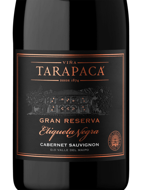 Tarapacá Gran Reserva Etiqueta Negra Cabernet Sauvignon 2018