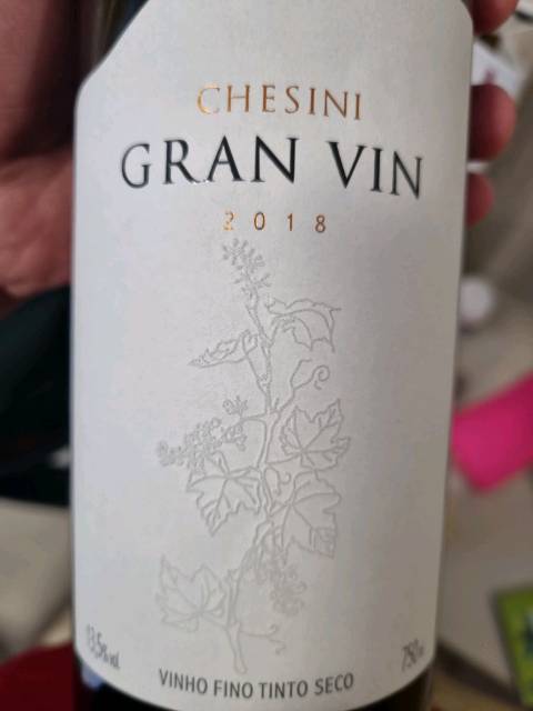 Adega Chesini Gran Vin 2020