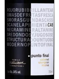 Renacer Punto Final Reserva Cabernet Sauvignon