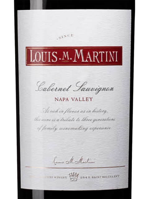 Louis M. Martini Napa Valley Cabernet Sauvignon