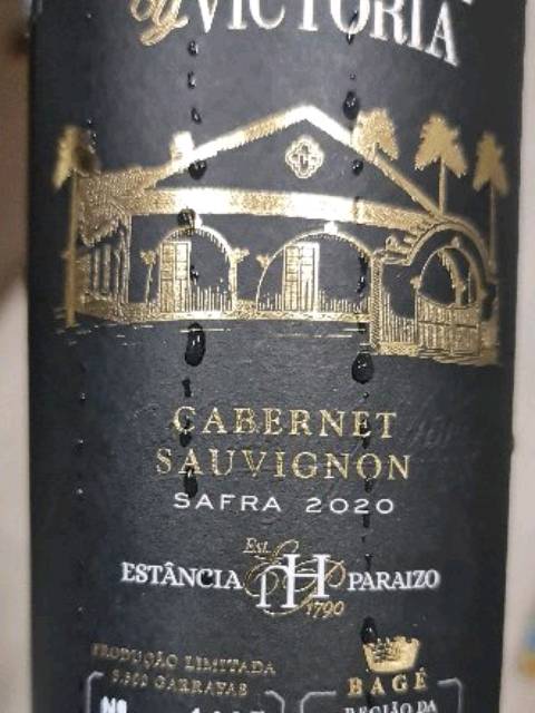 Estância Paraizo Don Thomas Y Victoria Cabernet Sauvignon 2020