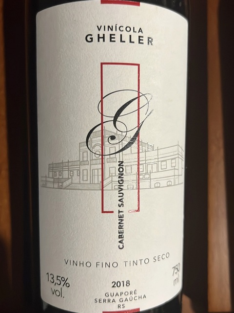 Gheller Cabernet Sauvignon 2018