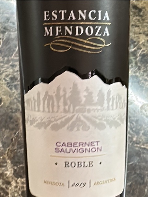 Estancia Mendoza Cabernet Sauvignon Roble 2019