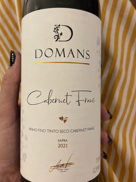 Domans Cabernet Franc 2022