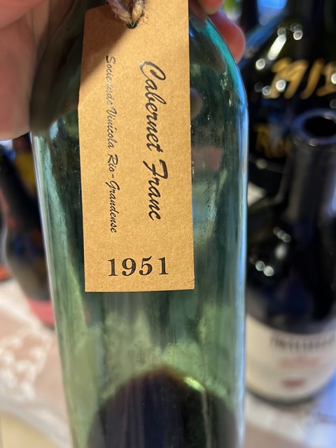 Sociedade Vinícola Rio-Grandense Cabernet Franc 1955