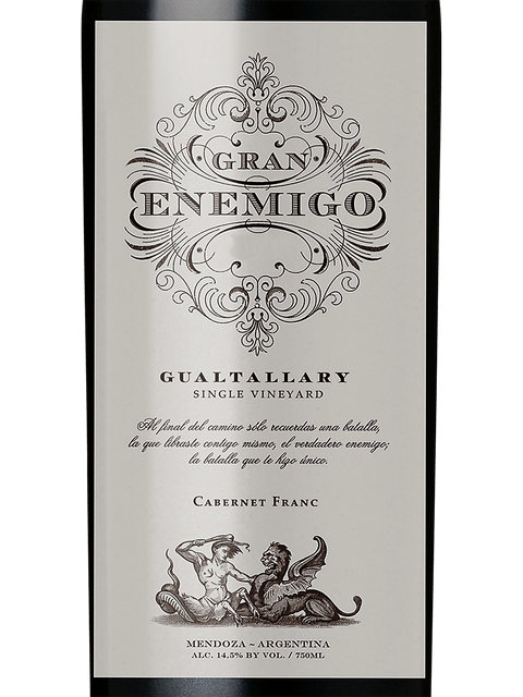 El Enemigo Gran Enemigo Single Vineyard Gualtallary Cabernet Franc 2019