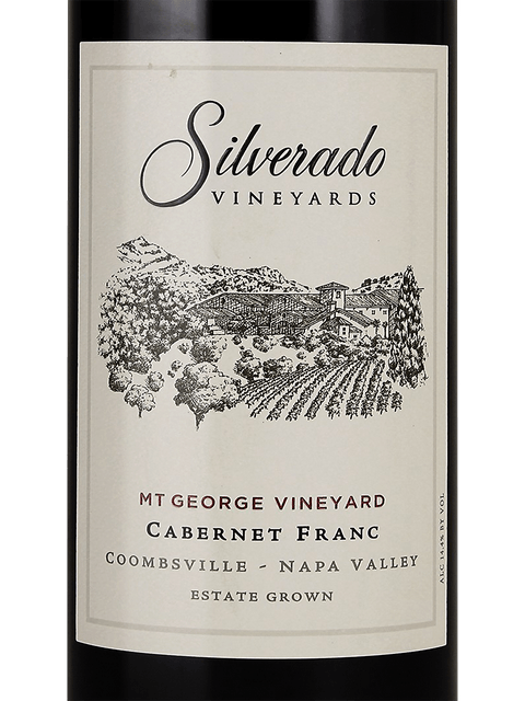 Silverado Vineyards Mount George Vineyard Cabernet Franc 2017