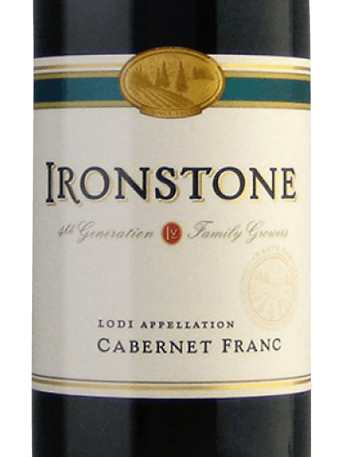 Ironstone Cabernet Franc 2010