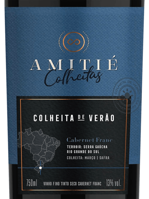 Amitié Espumantes e Vinhos Colheita de Verão Cabernet Franc