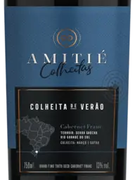 Amitié Espumantes e Vinhos Colheita de Verão Cabernet Franc