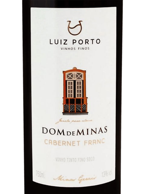 Luiz Porto Dom de Minas Cabernet Franc 2017