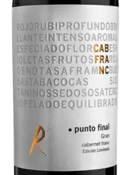 Renacer Punto Final Gran Reserva Cabernet Franc 2020