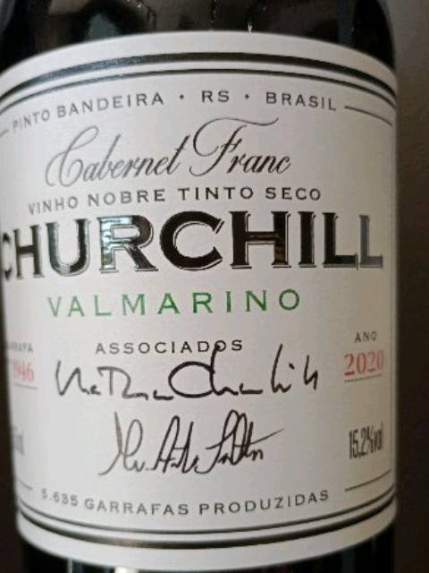 Valmarino Churchill Cabernet Franc