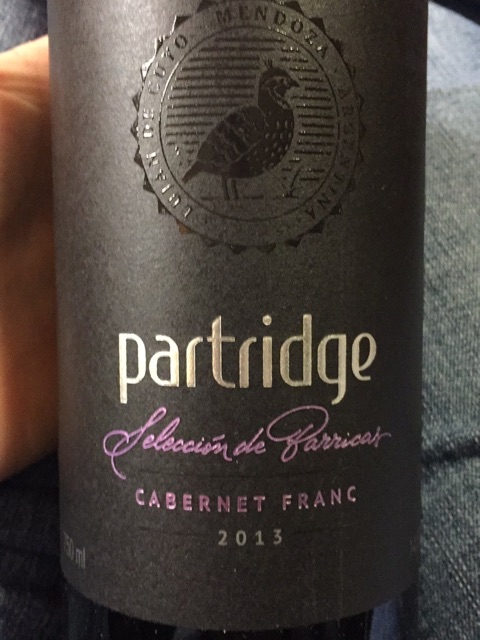 Viña Las Perdices Partridge Selección de Barricas Cabernet Franc 2020