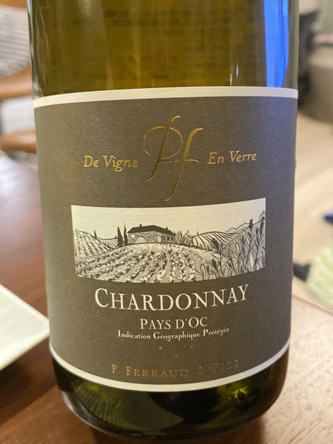 Pierre Ferraud & Fils De Vigne En Verre Chardonnay