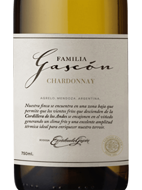 Escorihuela Gascón Familia Gascón Chardonnay 2023