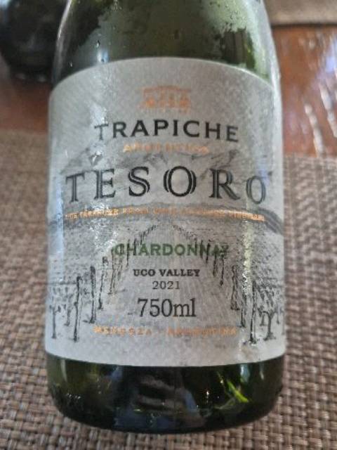 Trapiche Tesoro Chardonnay 2022