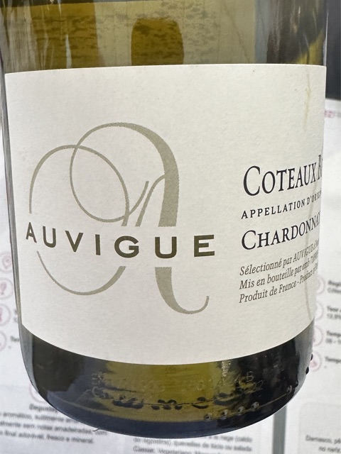 Auvigue Coteaux Bourguignons 2021