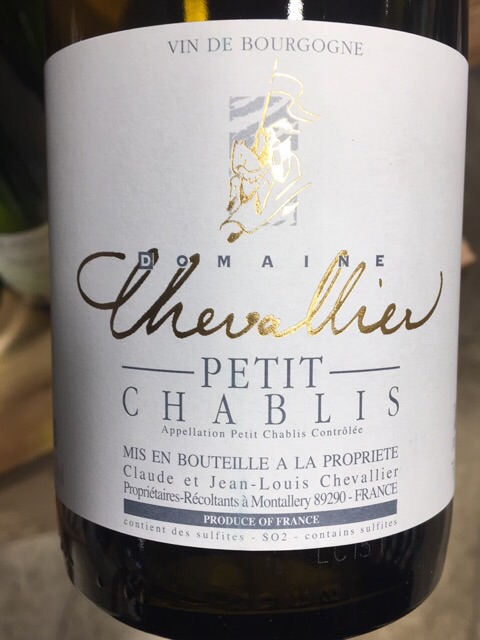 Domaine Chevallier Petit Chablis 2022