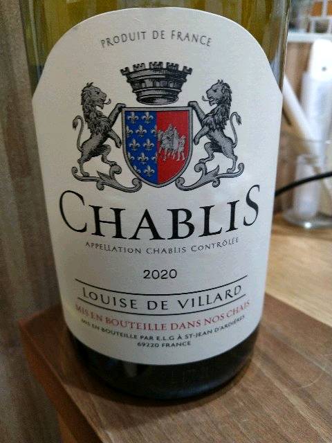 ELG Louise de Villard Chablis 2022