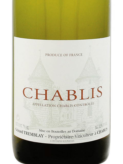 Gerard Tremblay Chablis 2023