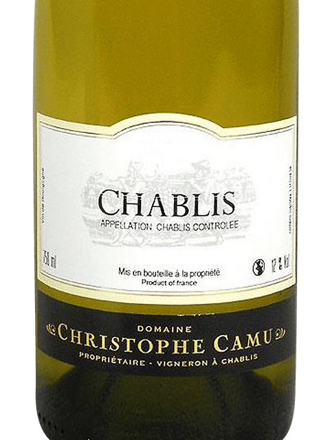 Domaine Christophe Camu Chablis 2022