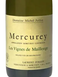 Michel Juillot Mercurey Les Vignes de Maillonge Blanc 2020