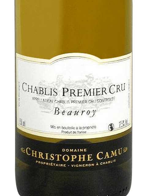 Domaine Christophe Camu Chablis Premier Cru 'Beauroy'