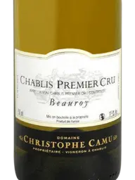 Domaine Christophe Camu Chablis Premier Cru 'Beauroy' 2022