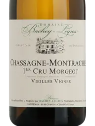 Domaine Bachey-Legros Vieilles Vignes Chassagne-Montrachet 1er Cru 'Morgeot' 2016