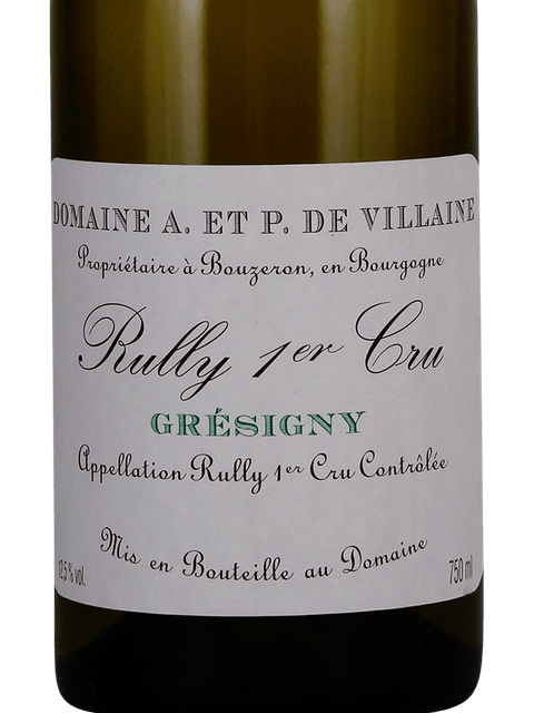 Domaine A. et P. de Villaine Rully 1er Cru 'Gresigny'