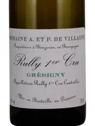 Domaine A. et P. de Villaine Rully 1er Cru 'Gresigny' 2018