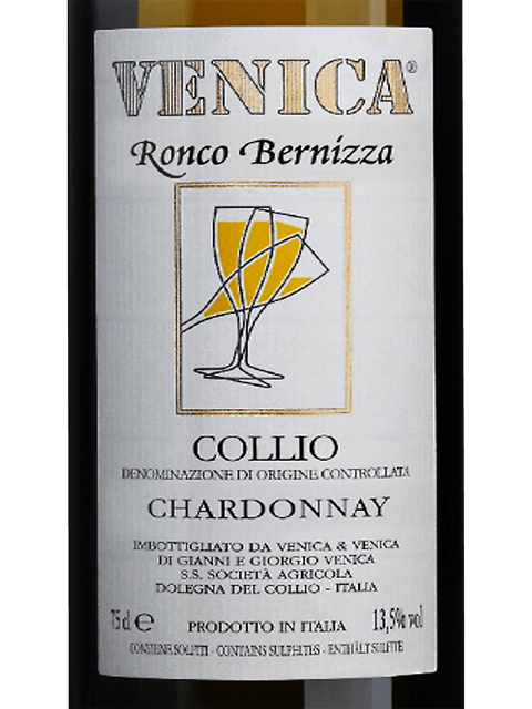 Venica & Venica Ronco Bernizza Chardonnay 2022