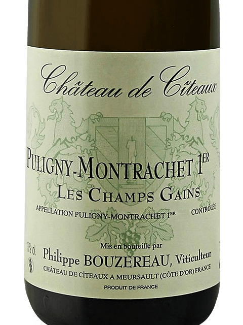 Philippe Bouzereau - Chateau de Citeaux Puligny-Montrachet 1er Cru 'Les Champs Gains'