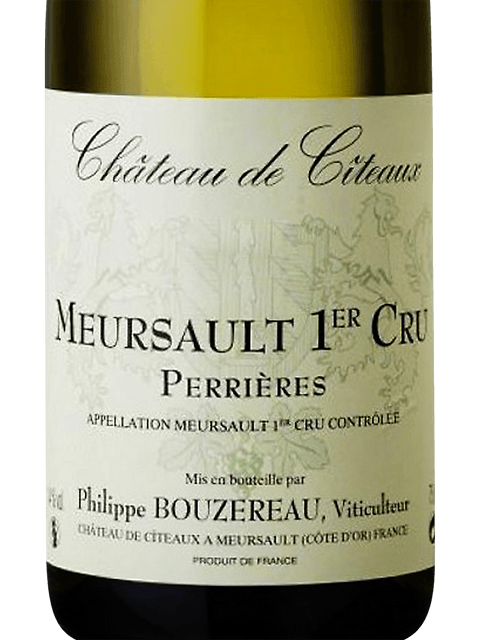 Philippe Bouzereau - Chateau de Citeaux Meursault 1er Cru 'Perrières' 2020