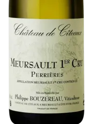 Philippe Bouzereau - Chateau de Citeaux Meursault 1er Cru 'Perrières' 2020