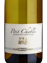 Alain Geoffroy Petit Chablis 2022