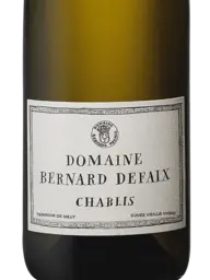 Bernard Defaix Cuvée Vieille Vigne Chablis