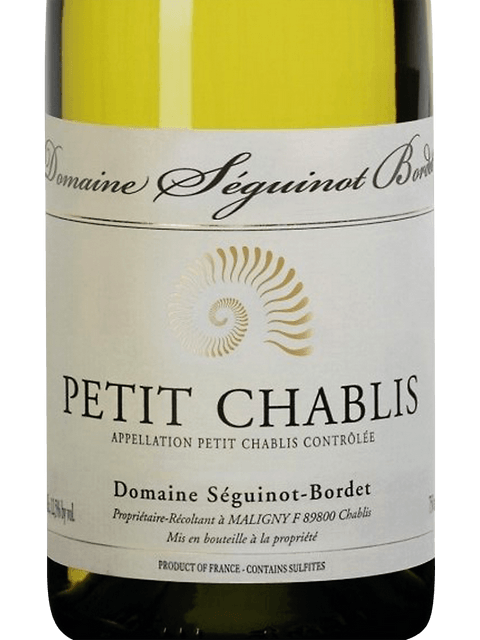 Seguinot-Bordet Petit Chablis 2020