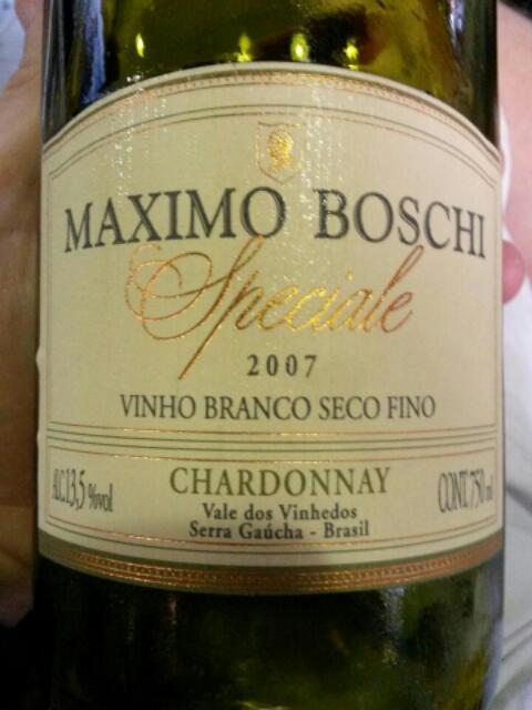 Maximo Boschi Speciale Chardonnay