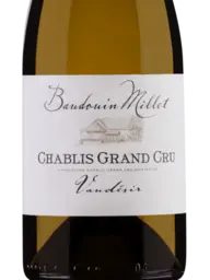 Baudouin Millet Chablis Grand Cru 'Vaudesir' 2019