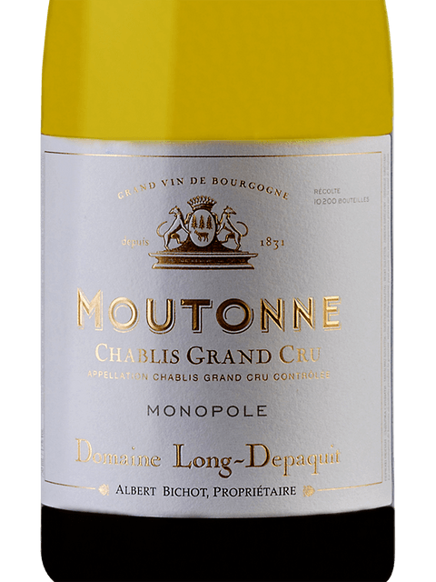 Domaine Long Depaquit Chablis Grand Cru 'Moutonne' (Monopole)